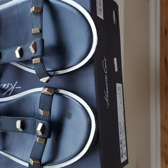 Kenneth Cole Neve Black Sandals Size 8 - Picture 4 of 5